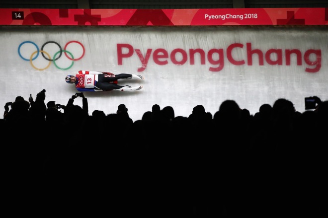 Luge - Winter Olympics Day 1